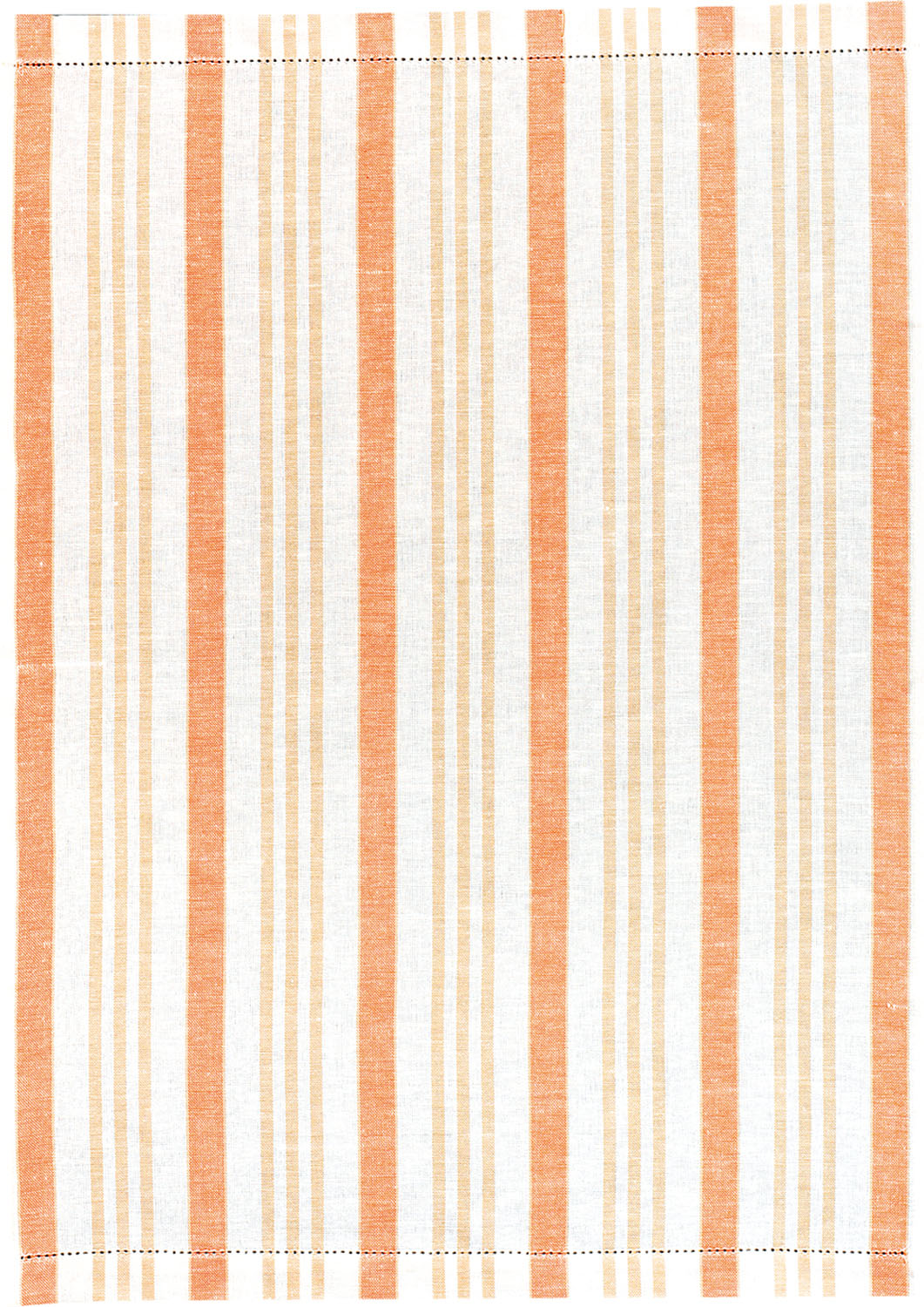 Küchentuch Streifen mit Hohlsaum - Halbleinen 50 x 70 cm