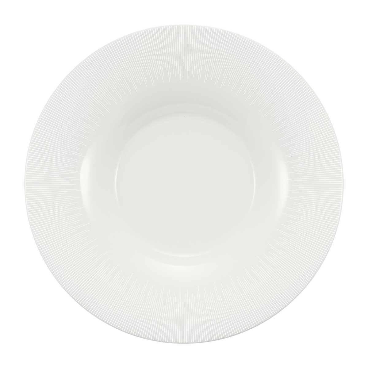 Bauscher, Smart : 329327 Stripes - Teller tief rund Fahne 28 cm