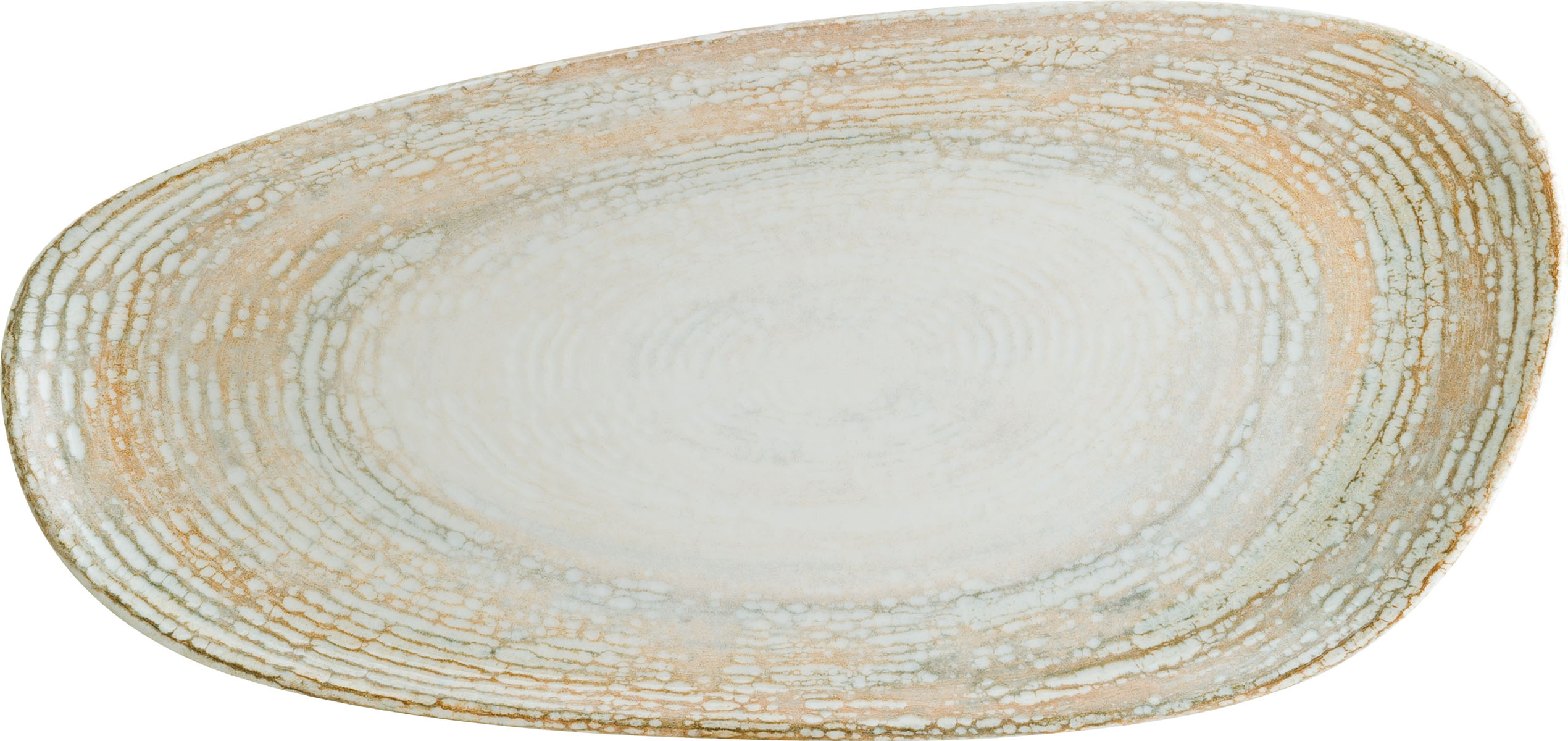 Patera, Vago : Platte oval 37 x 17 cm