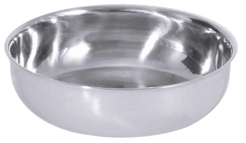 Zuckerteller, Edelstahl, D: 6,5 cm, H: 2 cm