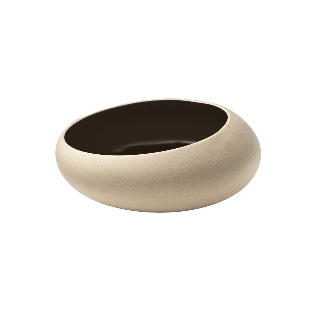 Playground, Steinzeug - EMBRACE Black : Bowl rund, 20 cm/ 1 ltr.