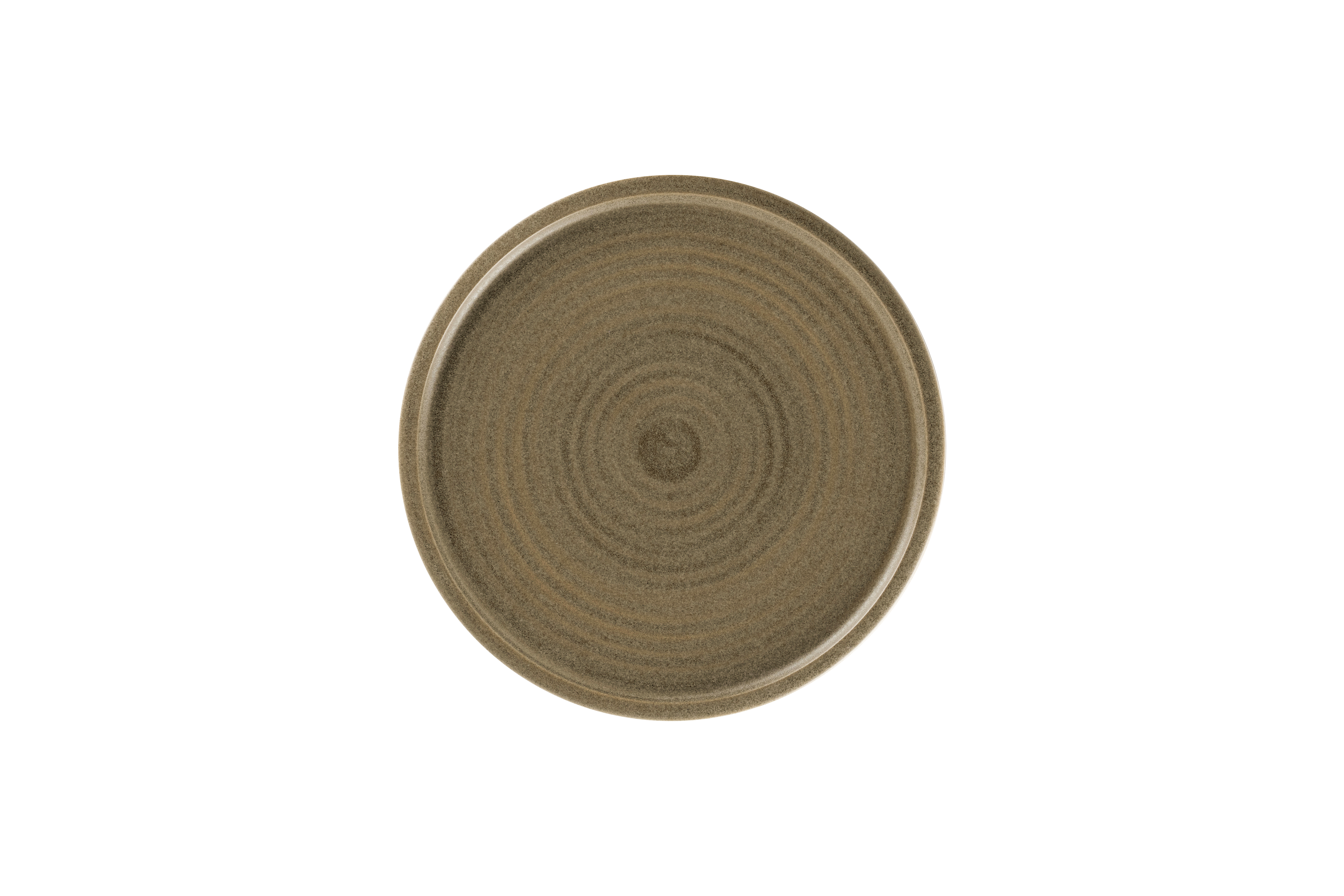 RAK, Ease Selva : Dark Brown - Teller flach Coup, 23,8 x 2,2 cm