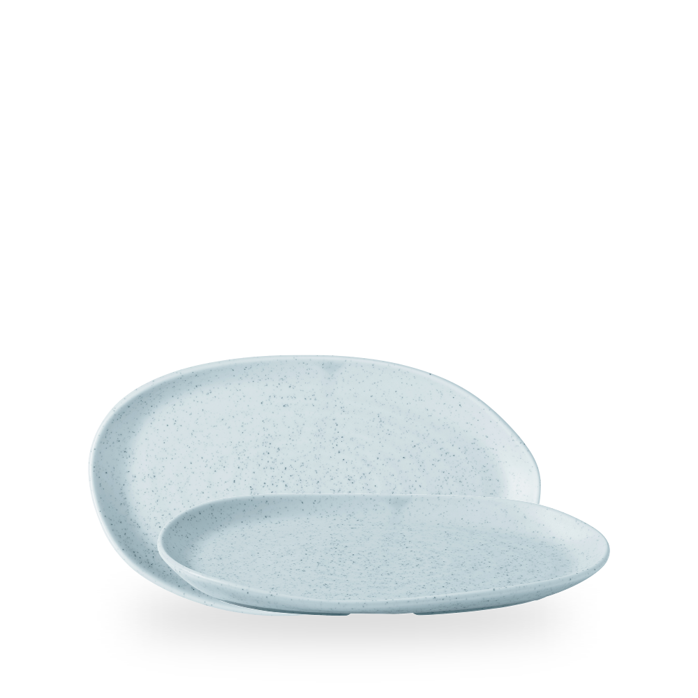 Churchill, Stonecast Natural : Duck Egg Blue - Platte Organisch, 26 x 15 cm