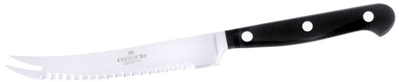 Tomaten-/Käsemesser, Wellenschliff, Klingenlänge: 12,5 cm, L: 23 cm