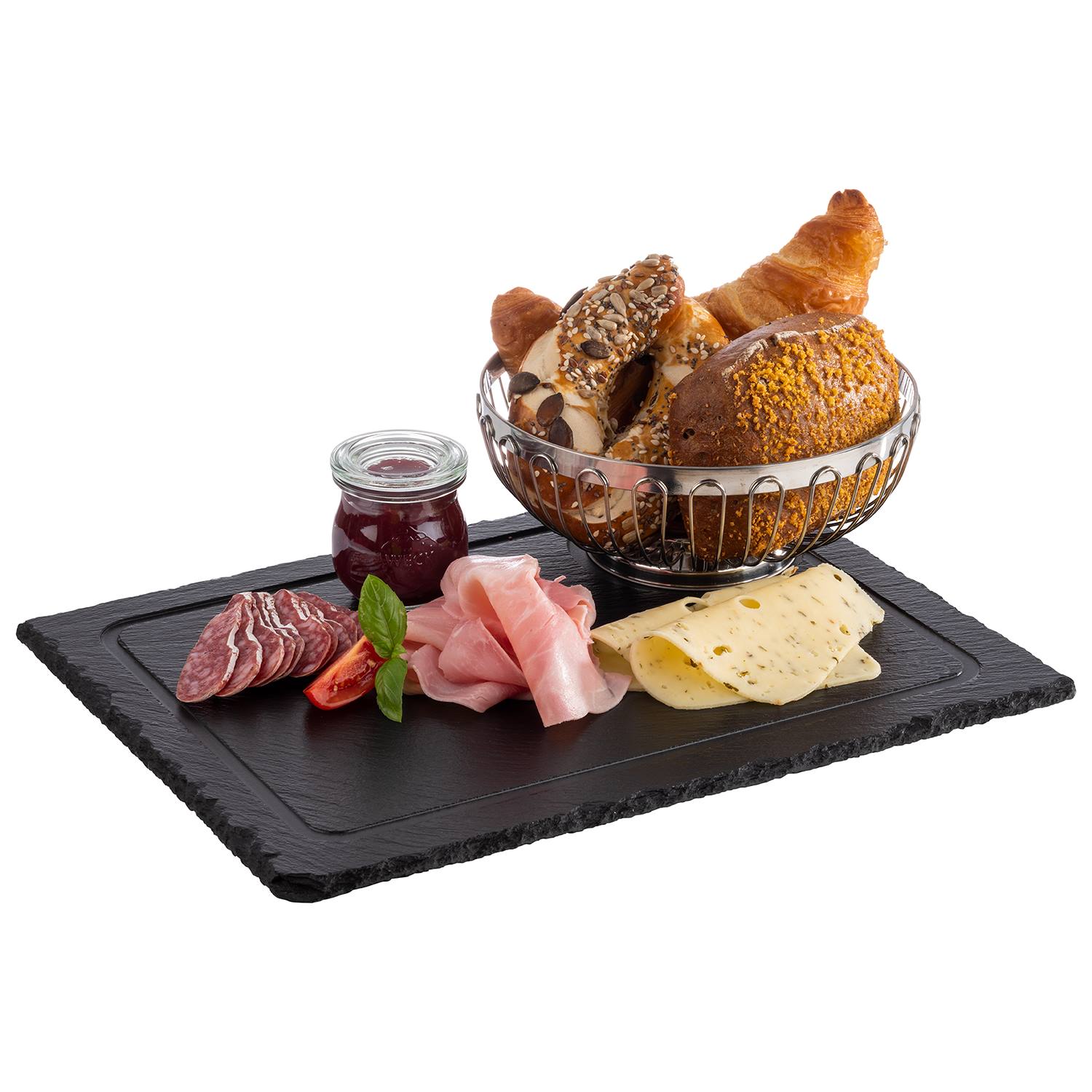 Naturschieferplatte, Materialstärke ca. 6 - 9 mm, 33 x 24 x 6,9 cm