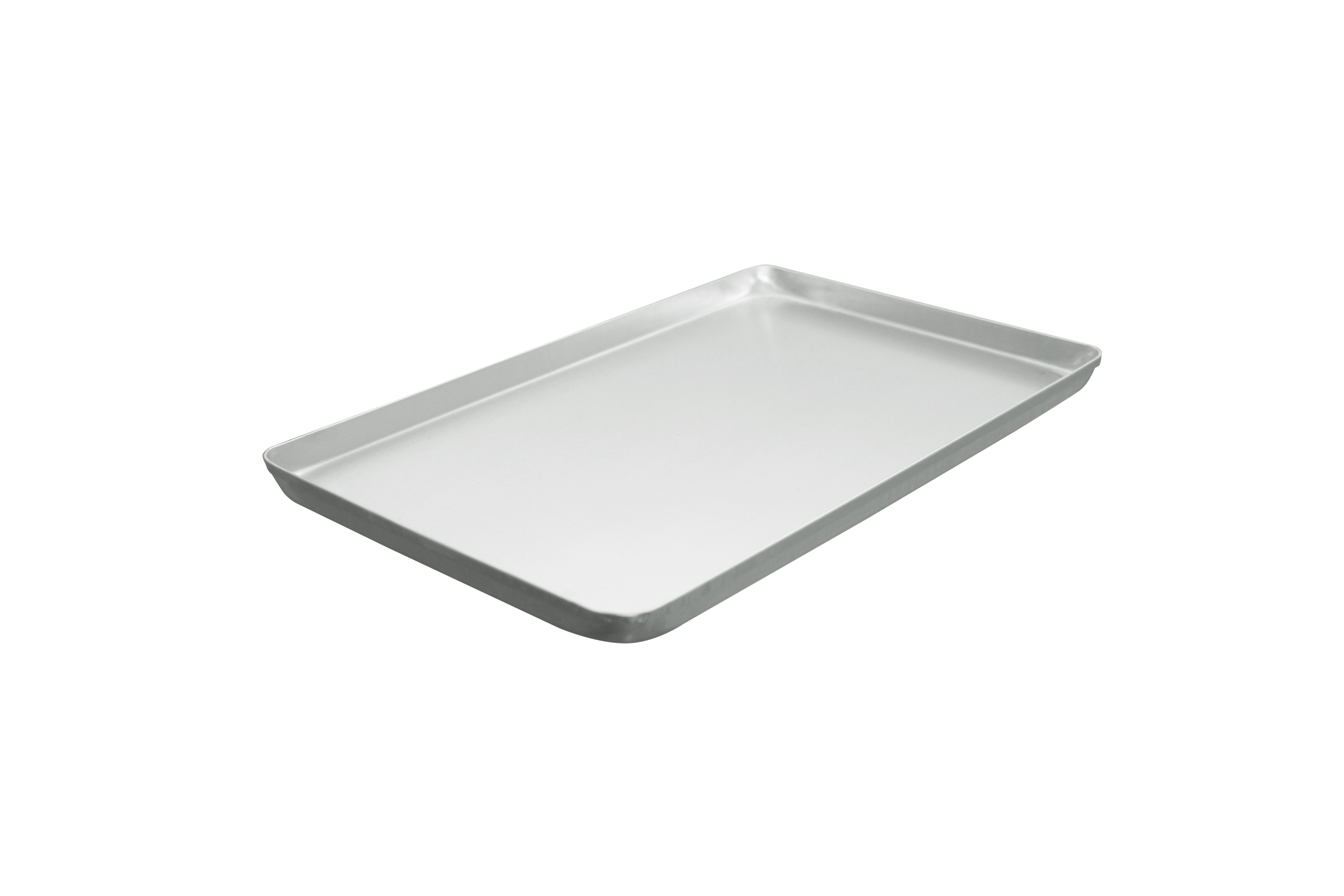 Ausstell-, Thekenbleche silber, Alu, gebeizt, 250 x 400 x 20 mm