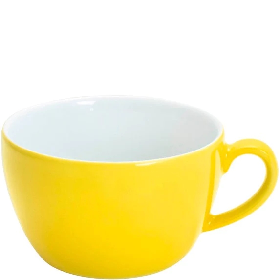 Kahla, Pronto - Sunny Yellow : Cappuccino-Obere 0,25 ltr.