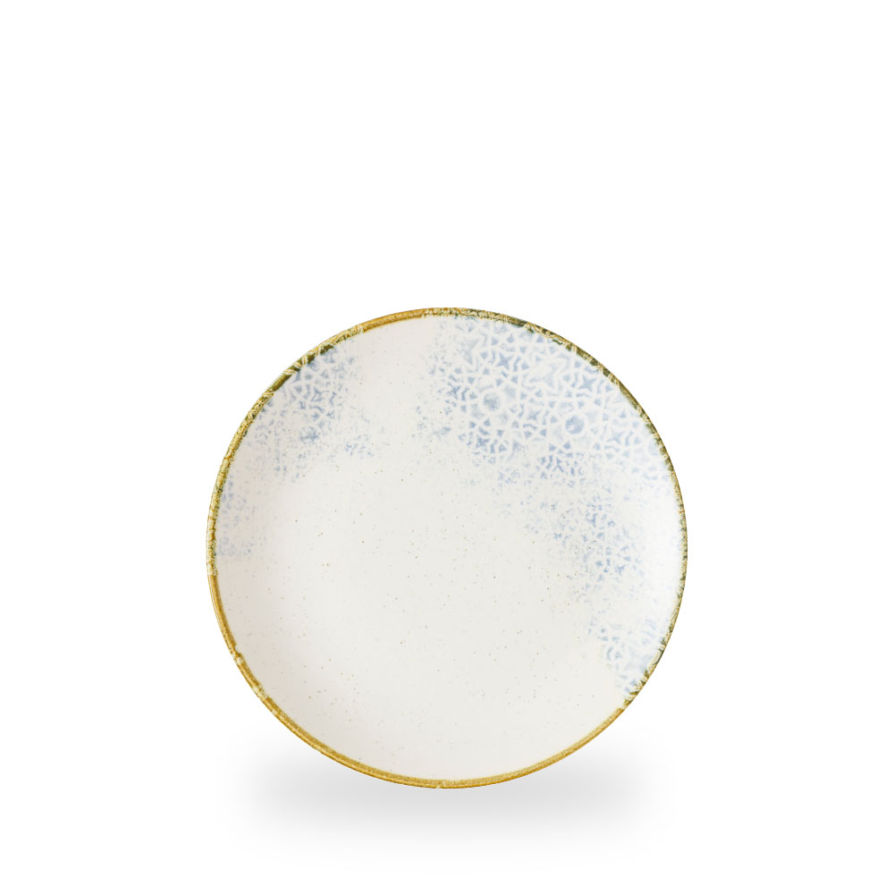Churchill, Stonecast Amalfi : Blue - Teller flach Coup, 21,7 cm