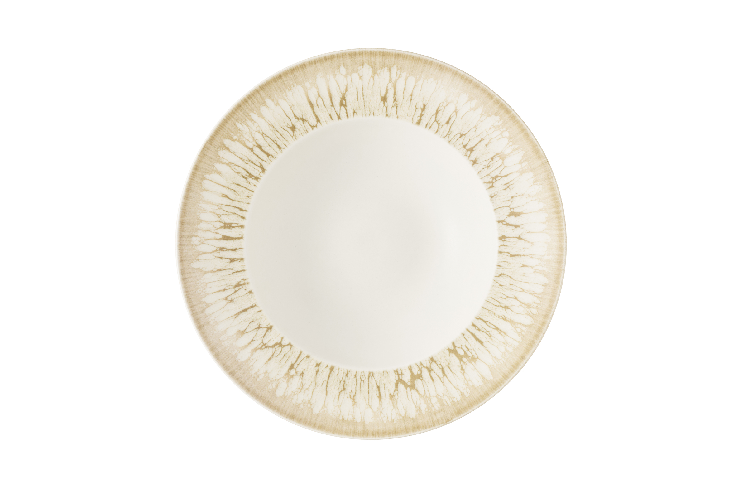 Churchill, Inked Lumé : Natural - Teller tief breite Fahne, 28 cm/ 0,47 ltr.