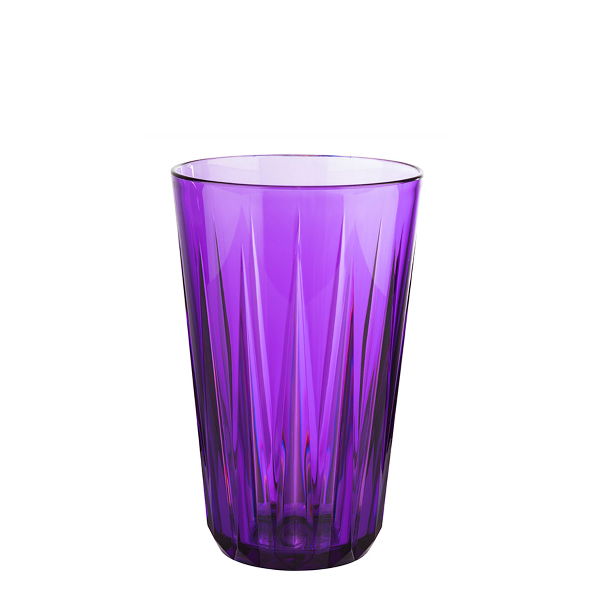 Trinkbecher Crystal, Tritan, D: 8 cm, H: 12,5 cm, I: 0,30 ltr., Farbe: purple