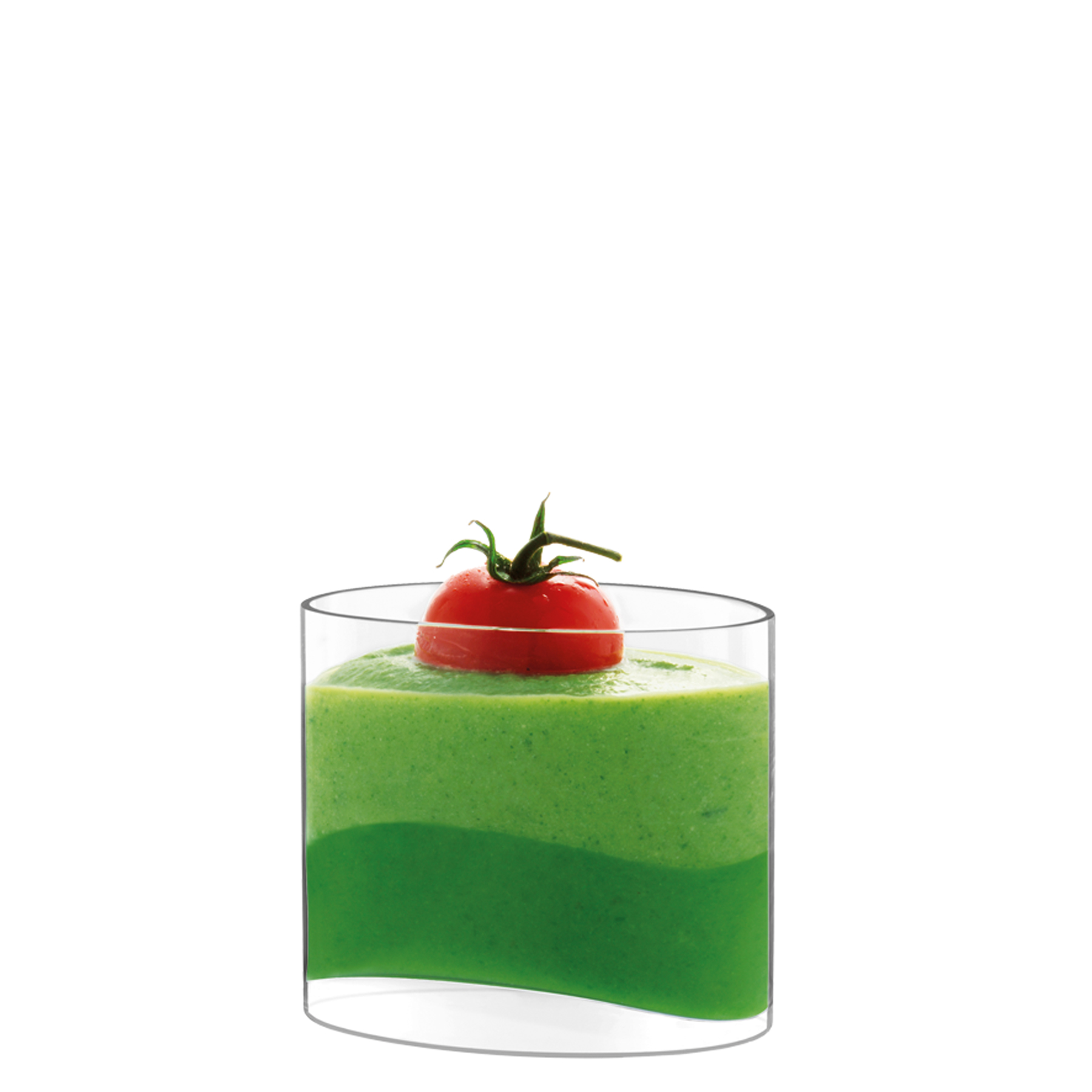 Appetizer Ovale 13 cl, Inhalt: 130 ml, D: 72 x 52 mm, H: 60 mm