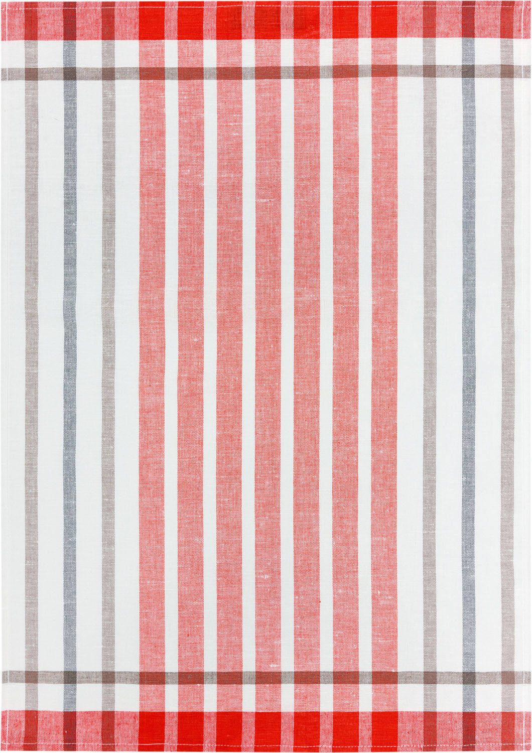 Küchentuch Blockstreifen - Halbleinen 50 x 70 cm