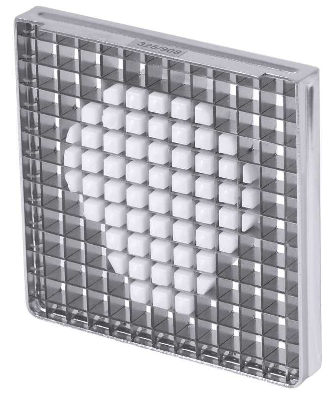 Schneideinsatz 8 mm mit Drücker, Edelstahl