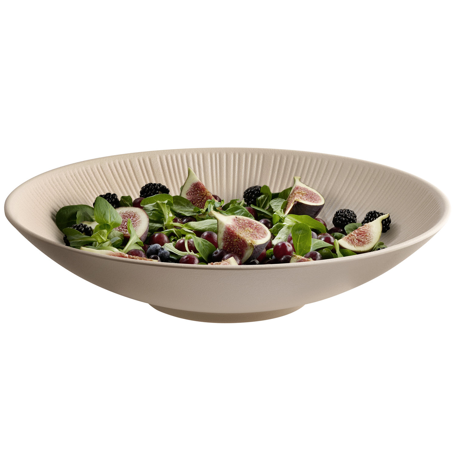 Schale NERO, Melamin, D: 35 cm, H: 8 cm, V: 3,4 ltr.