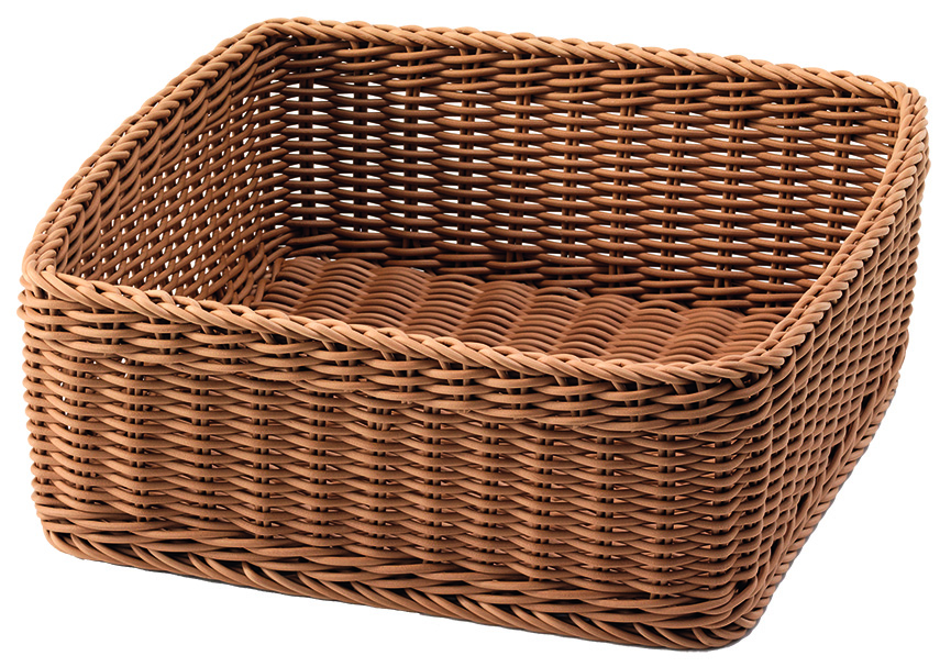 RAISER Korb für Obst- u. Brotstation, Farbe: beige, L: 305 mm, B: 305 mm, H: 120 mm