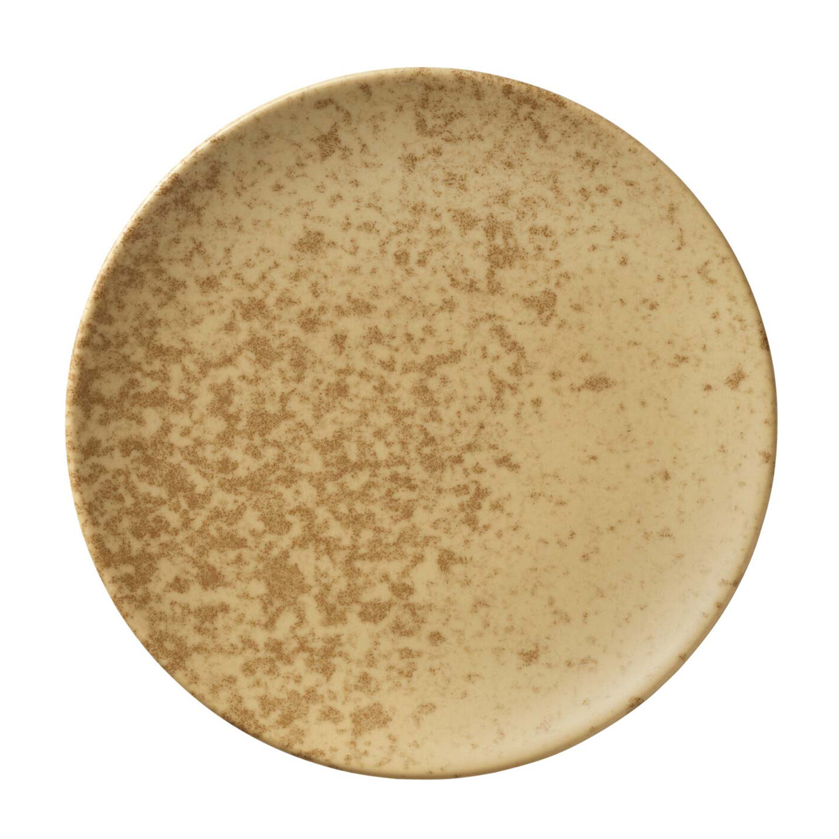 Bauscher, Sandstone : Dekor 426078 Dark Yellow - Teller flach coup rund 28 cm