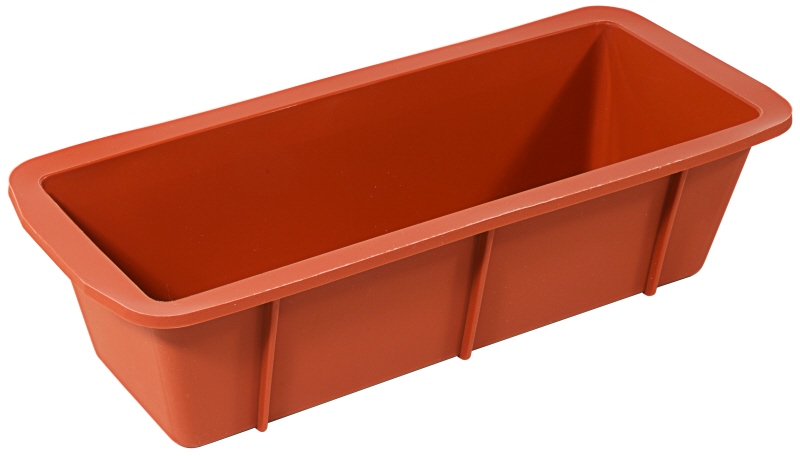 Silikon-Backmatte Kastenform, 26 x 10 x 7 cm