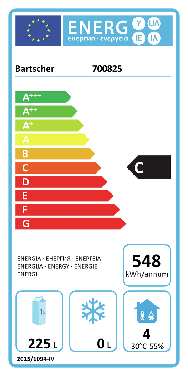 Kühlschrank 335L GN110