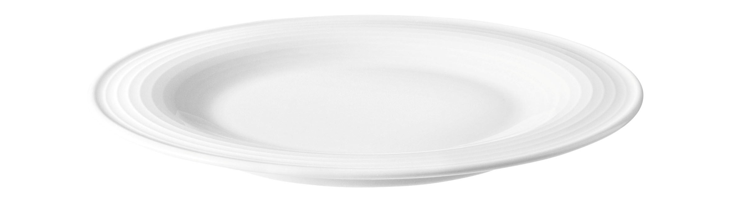 Seltmann Weiden, Blues - Teller flach, weiss, uni, 17 cm