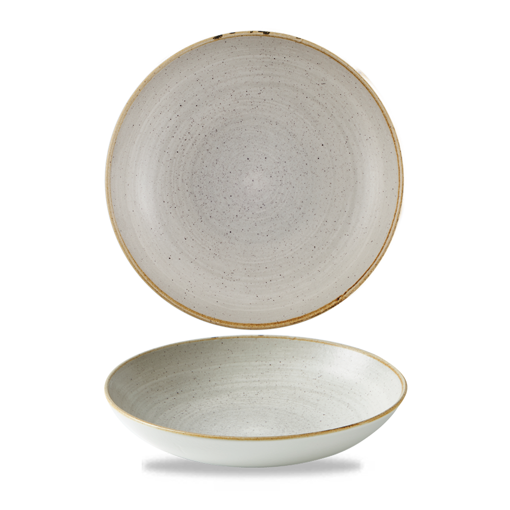 Churchill, Stonecast Raw : Grey Vellum - Teller tief Coup, 18,2 cm/ 0,43 ltr.