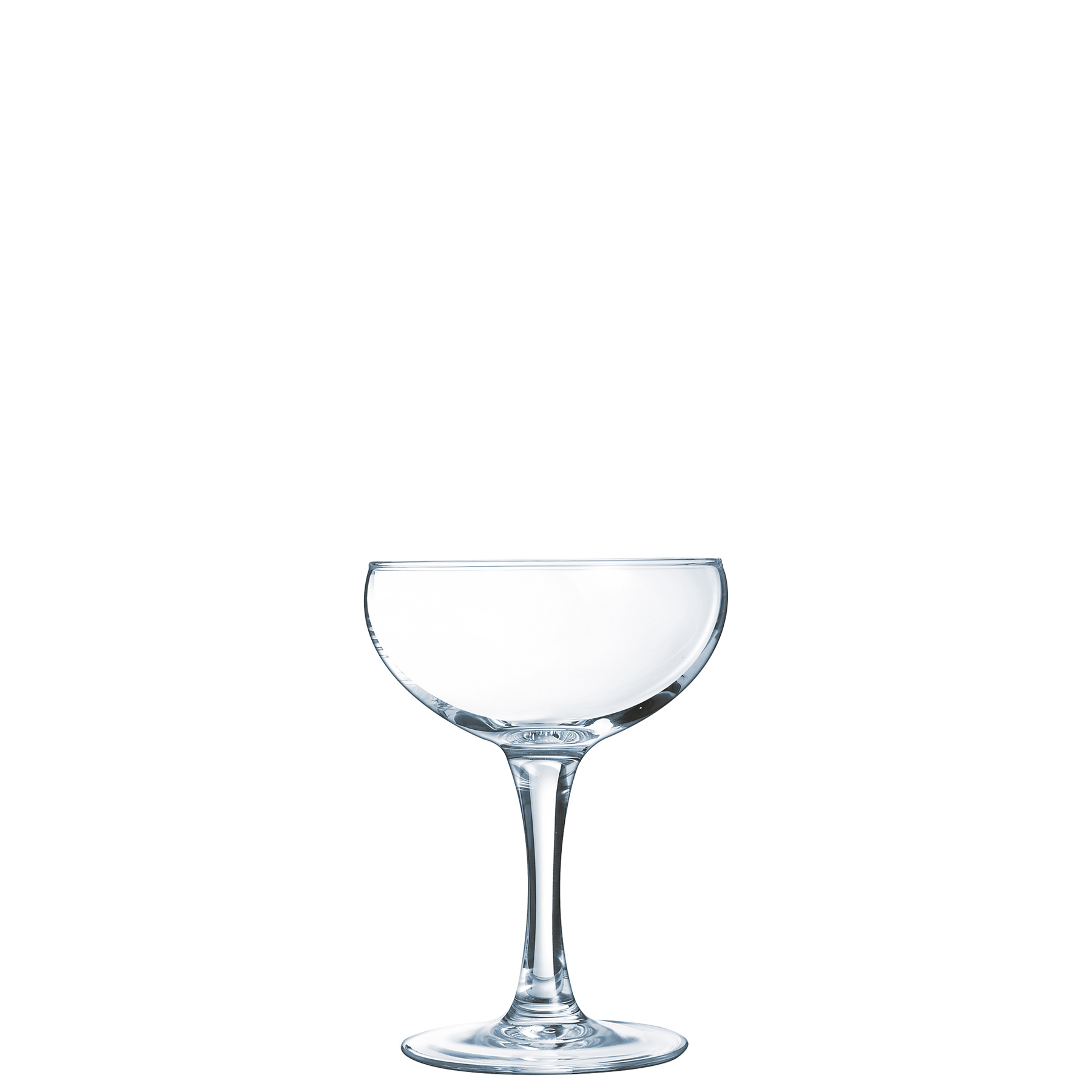 Elegance : Sektschale 16 cl, Inhalt: 160 ml, D: 88 mm, H: 123 mm