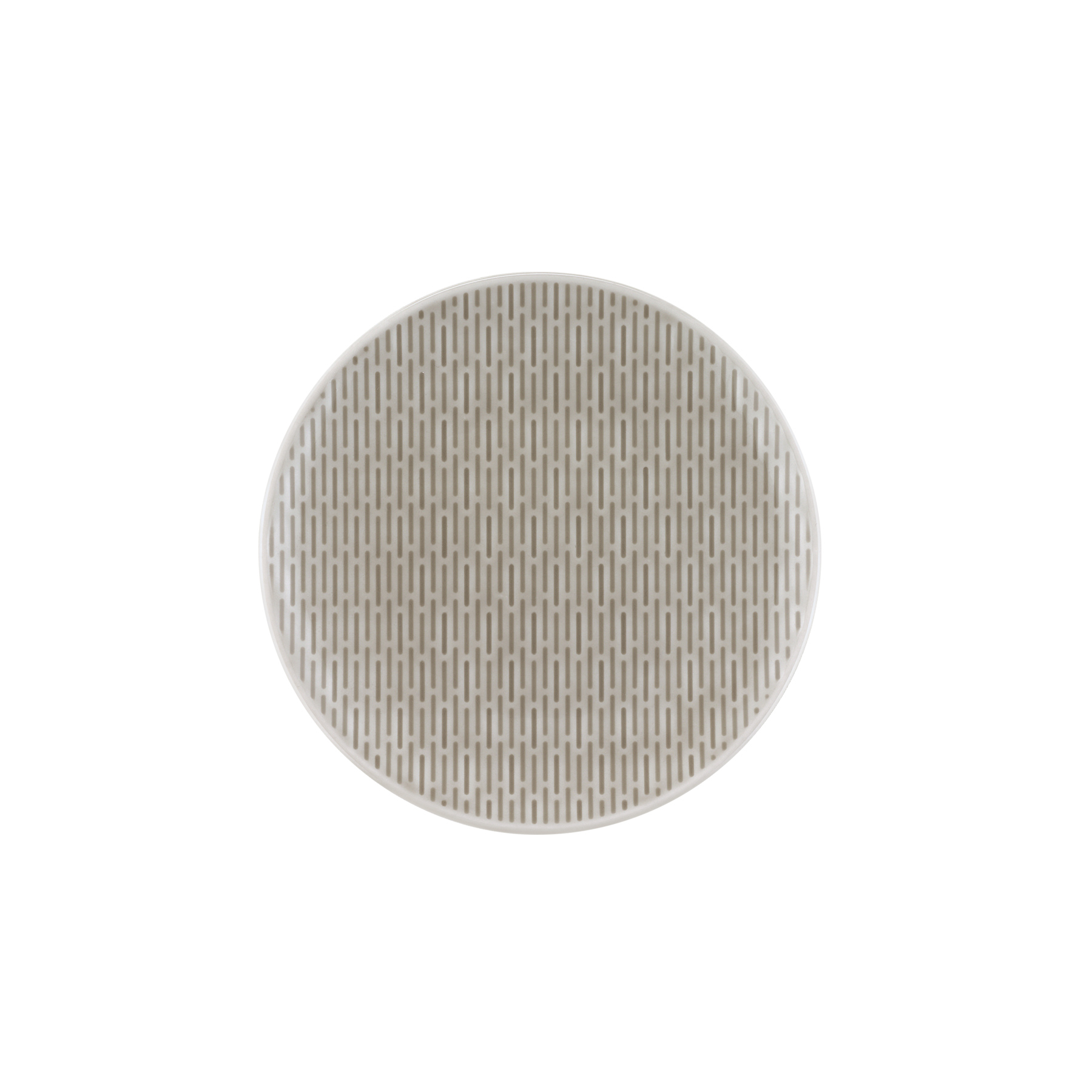 Bauscher, Scope : Glow Gray - Teller flach coup, relief, 15 cm