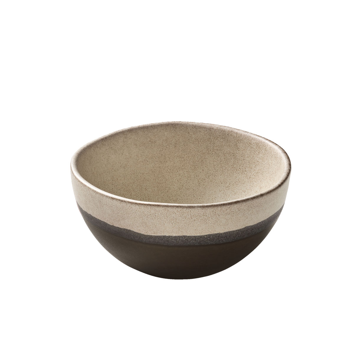 Playground, Steinzeug - SPOT ON Black : Schale rund, 13 cm/ 0,38 ltr.