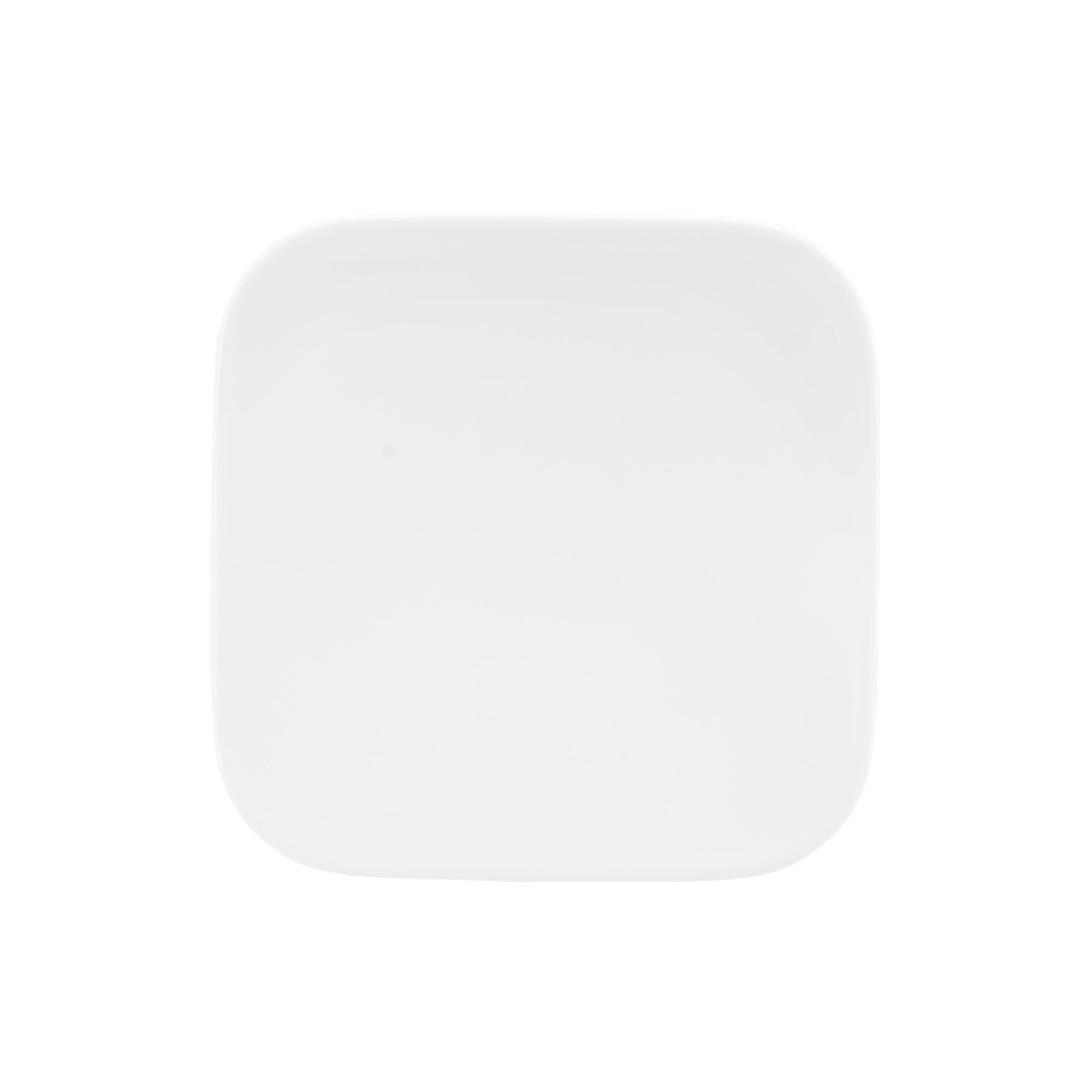 Seltmann Weiden, Coup Fine Dining - Coupteller flach eckig M5383, weiss, uni, 16,5 x 16,5 cm