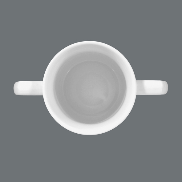 Seltmann Weiden, Vitalis - Kaffeebecher m. 2 Hkl., weiss, uni, 0,30 ltr.