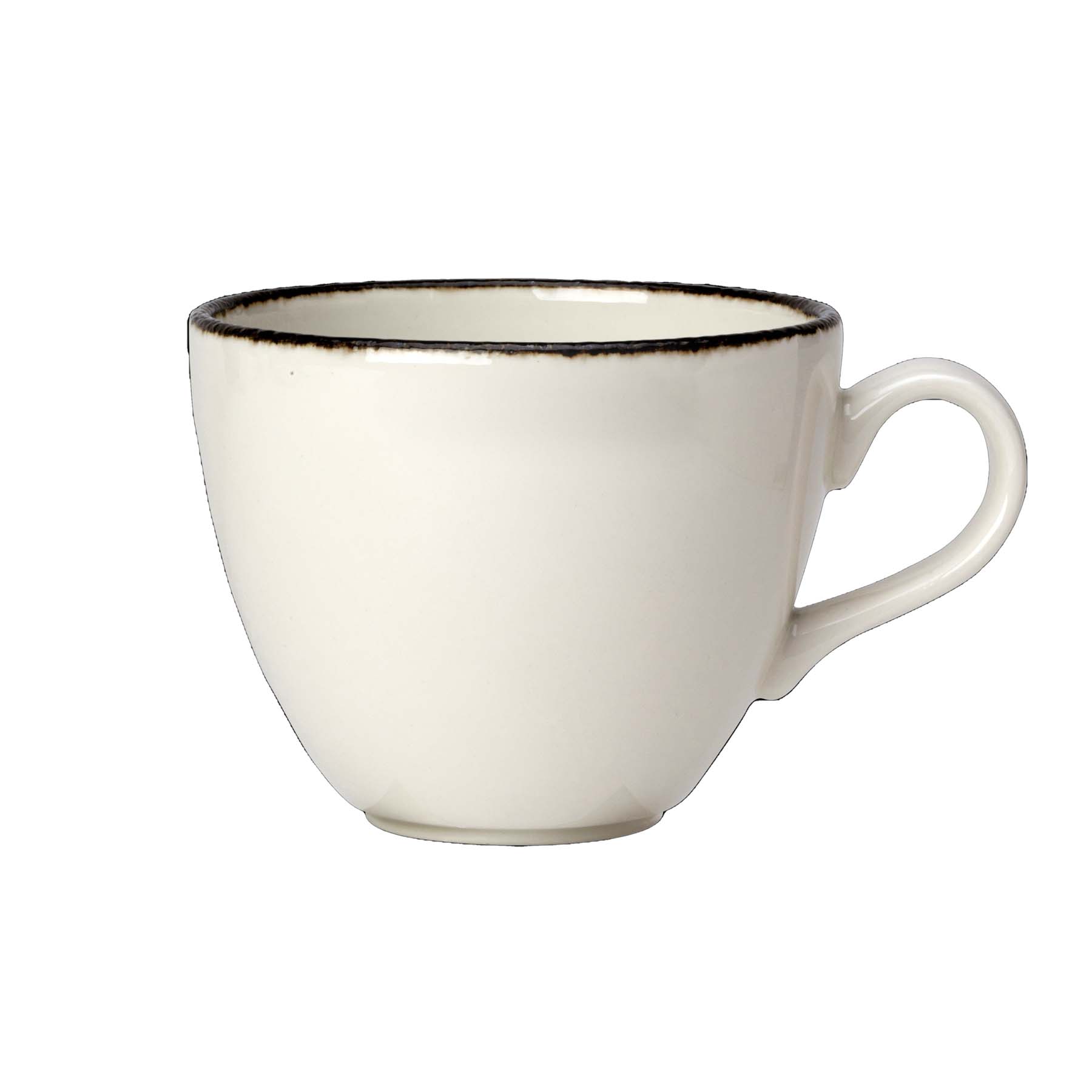 Steelite, Dapple : Charcoal 1756 - Cappuccino-Obere, nicht stapelbar, 0,28 ltr.