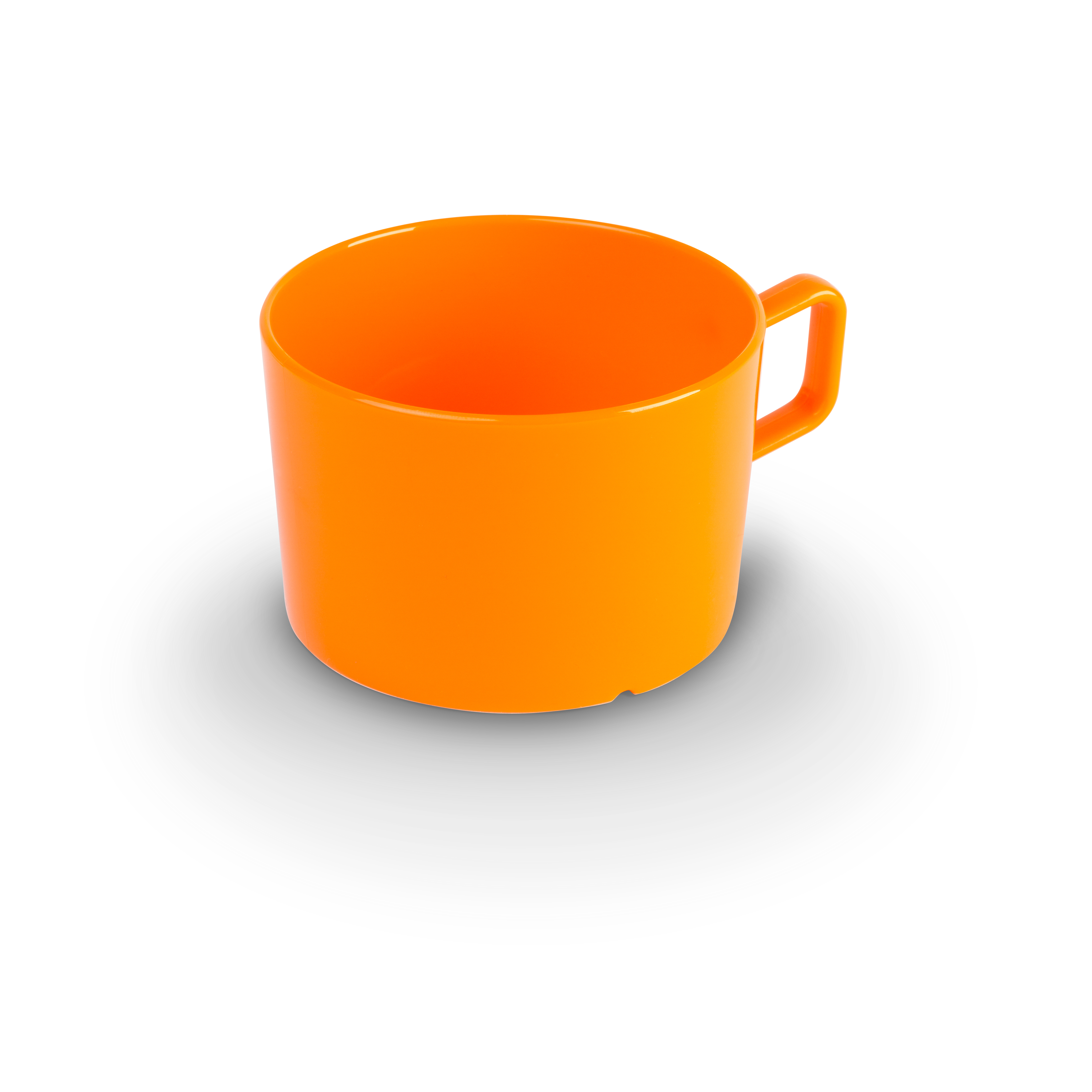 Tasse PC, uni, orange, D x H: 7,5 x 5 cm/ 0,2 ltr.