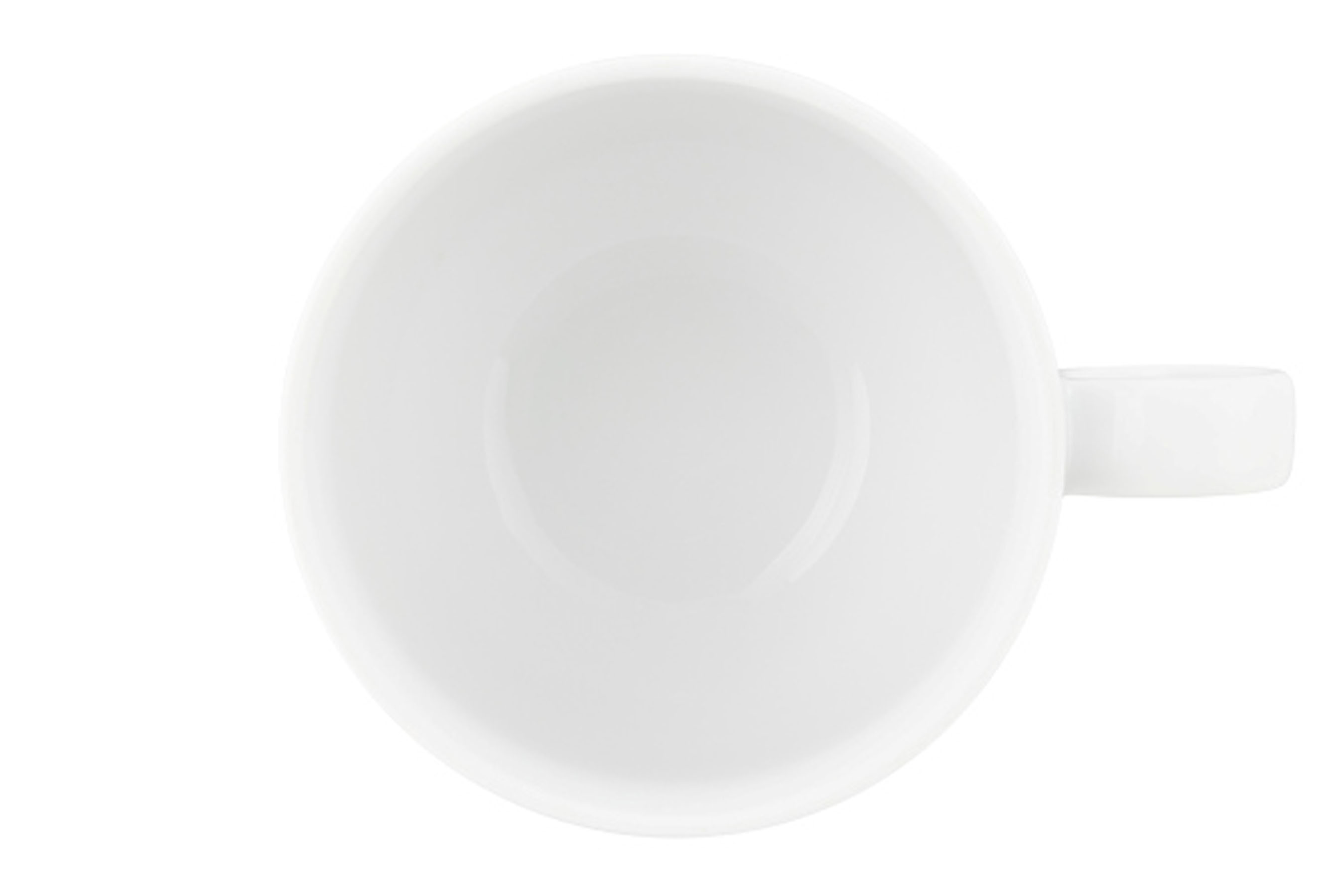 Seltmann Weiden, Sento - Milchkaffee-Obere m. Hkl., weiss, uni, 0,35 ltr.