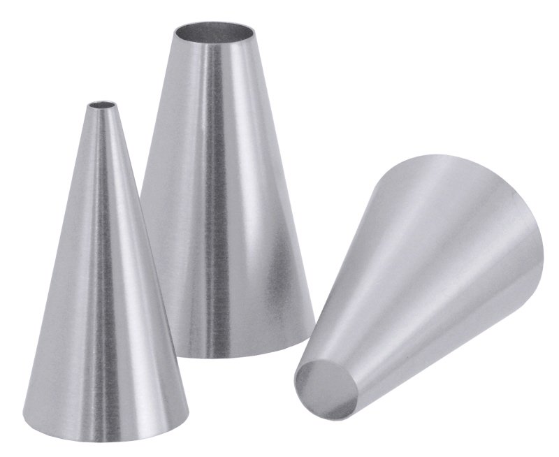 Lochtülle, EdSt., fugenlos, D: 11 mm, L: 5 cm