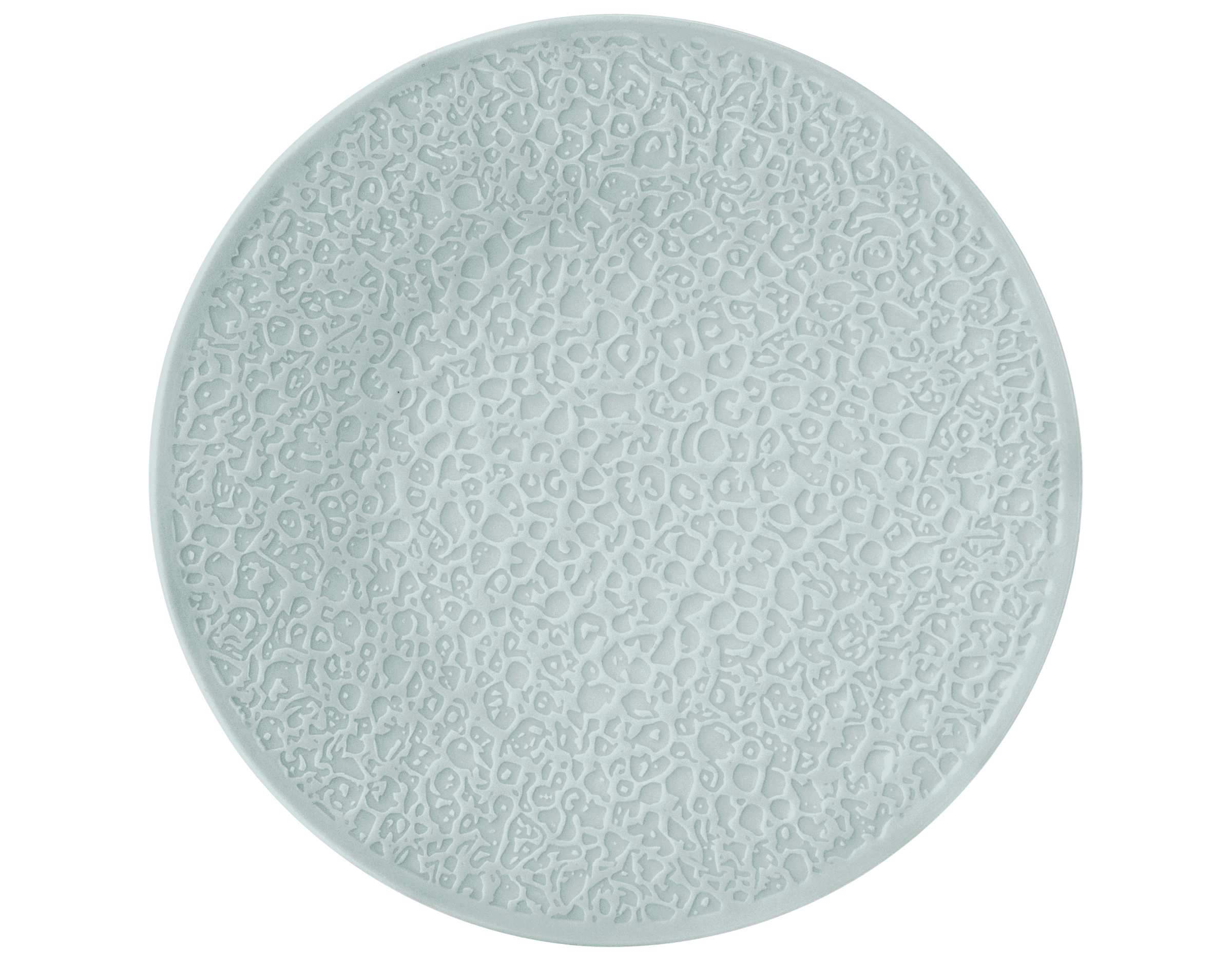 Seltmann Weiden, Nori : Arktisblau Light - Frühstücksteller flach, Vollrelief, 21 cm