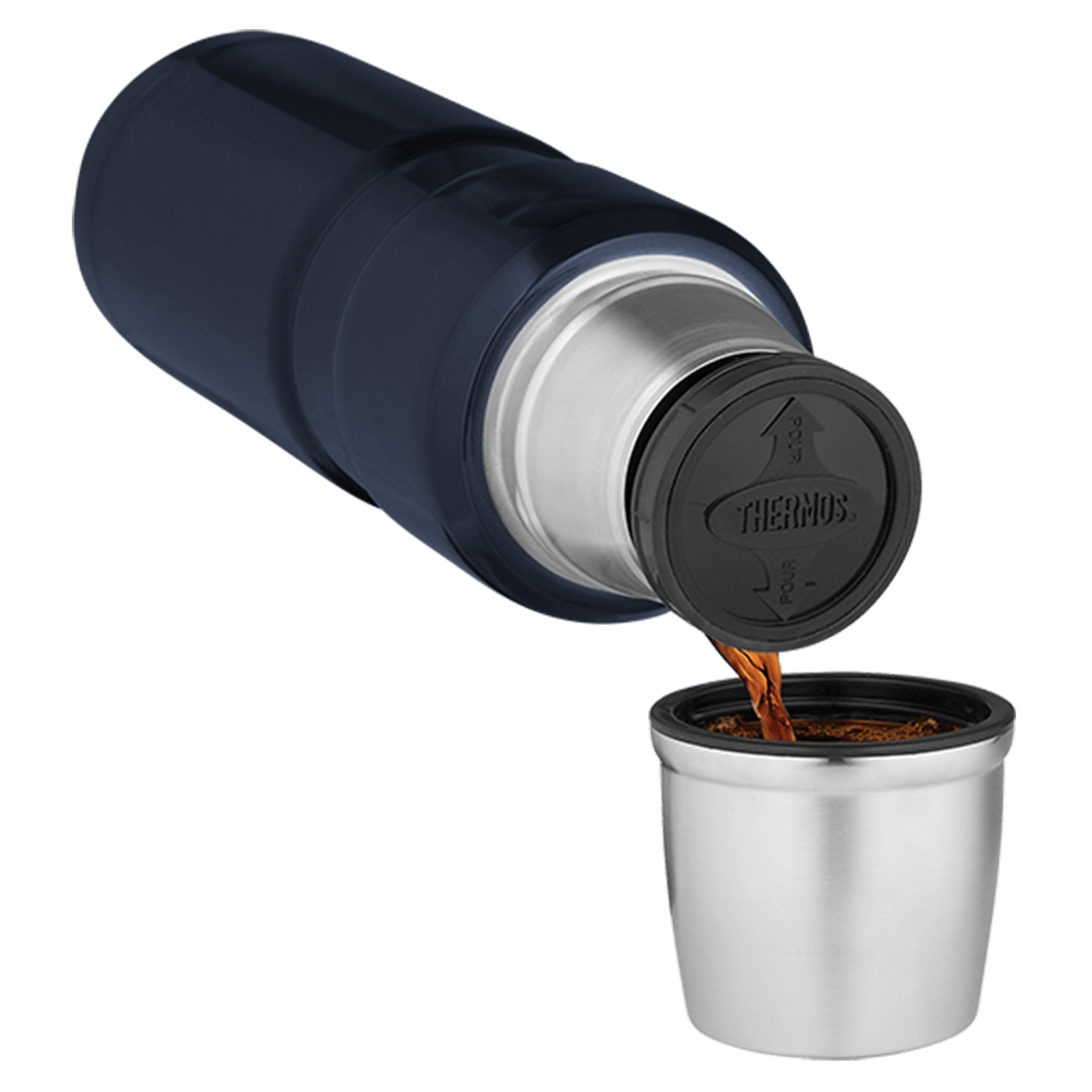 Isolierflasche Thermos Stainless King m. Tragegriff, Inhalt: 1,2 ltr., Cranberry