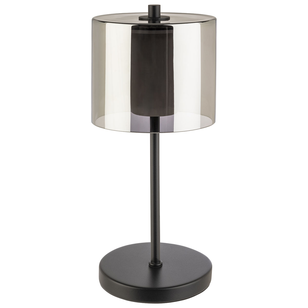 Tischleuchte ANTON, Metall, Farbe: mirrored look, 1x LED 2,0 W / 170 lm, dimmbar in 3 Stufen, D: 12 cm, H: 28 cm