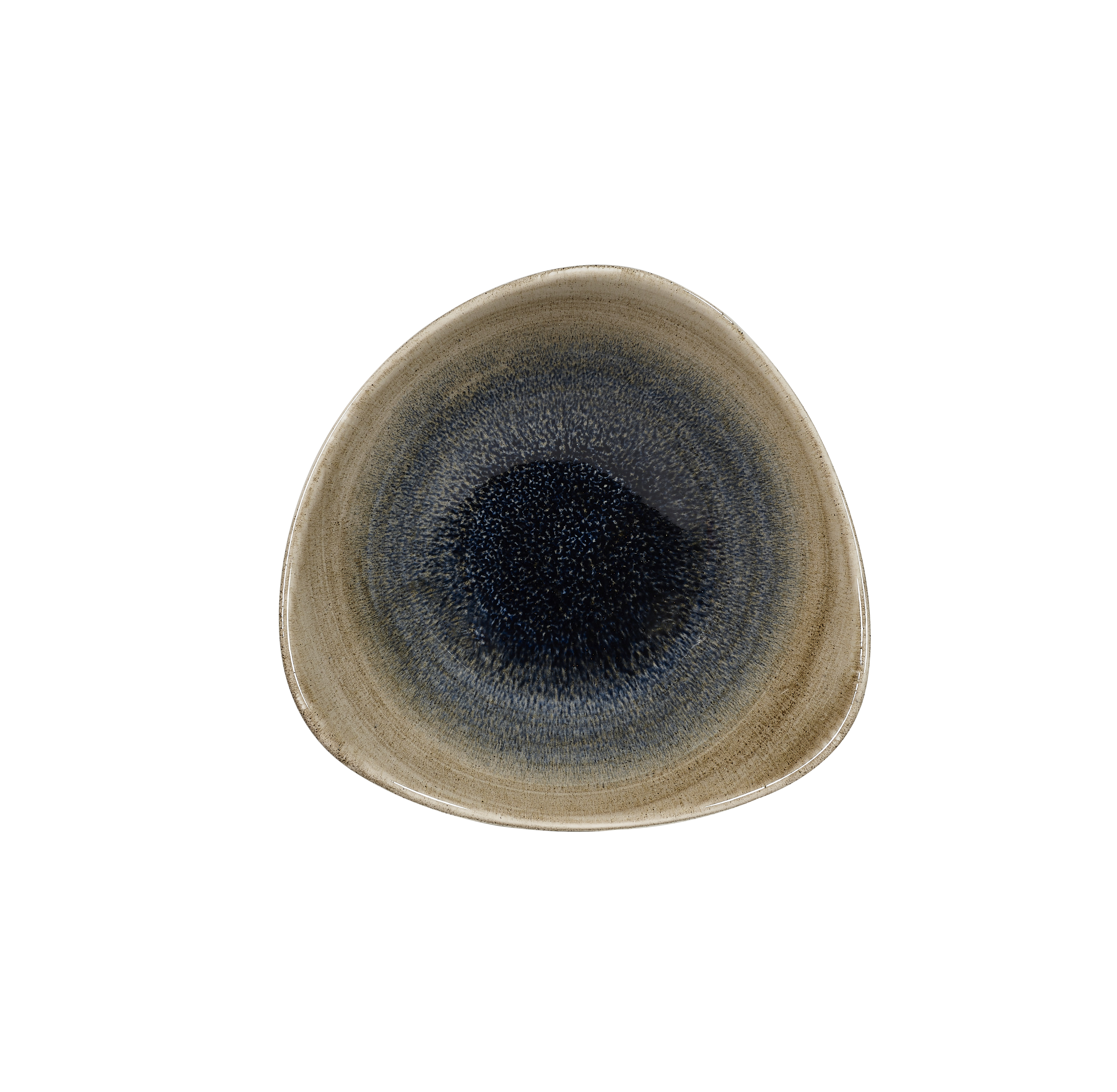 Churchill, Stonecast Aqueous : Bayou - Schale dreieckig, 18,5 cm/ 0,37 ltr.