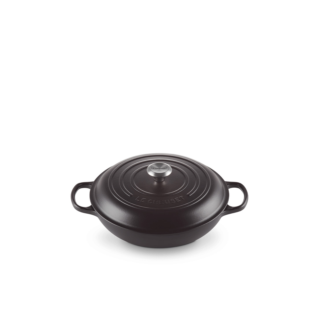 Le Creuset, Gusseisen - Gourmet-Profitopf Signature, 30 cm/ 3,5 ltr., Fb. Schwarz