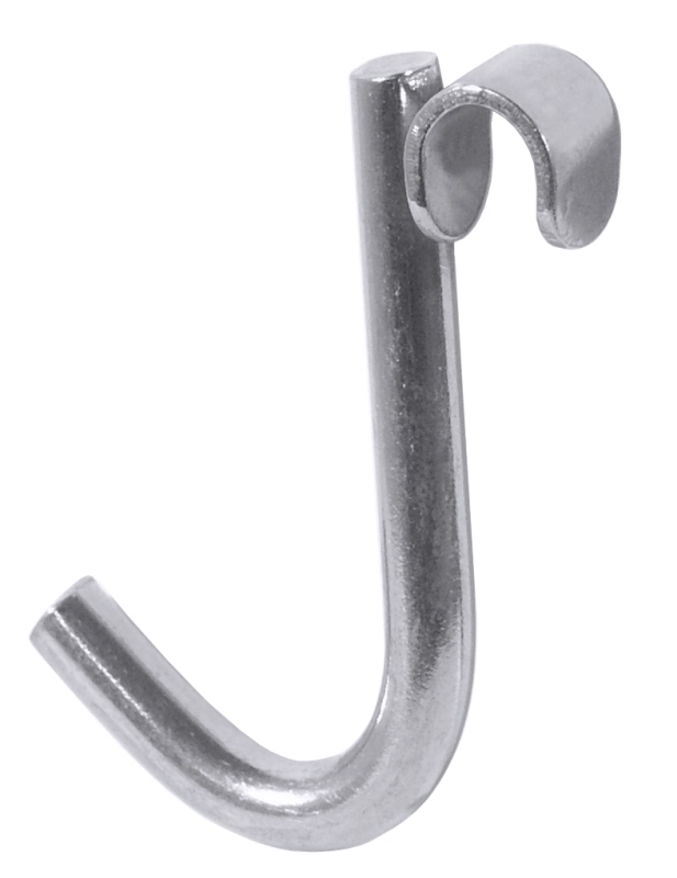 Zusatzhaken für Hängeleiste 995/330, Edelstahl
