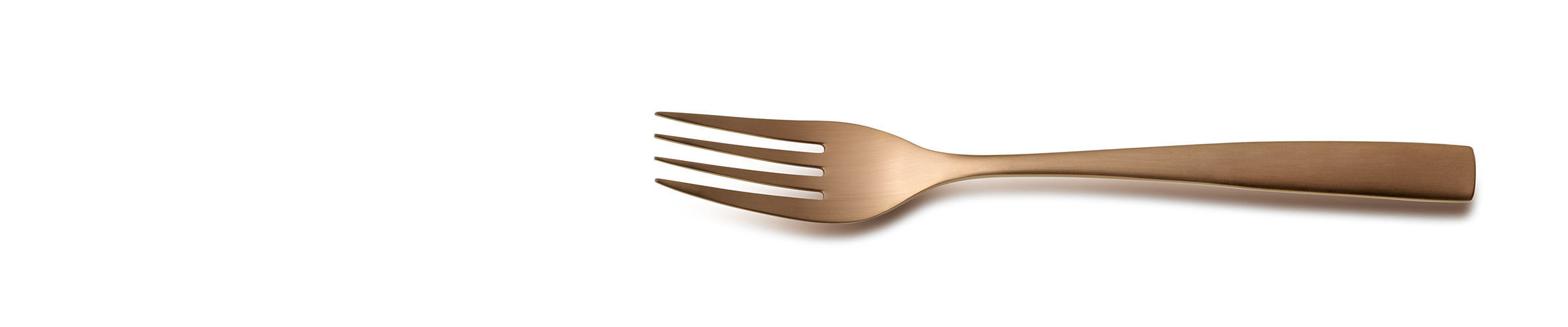 Comas, BCN Colors : PVD Kupfer 18/0 - Kuchengabel satiniert 140 mm