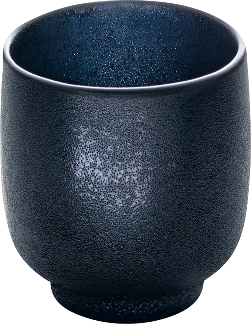 Playground, Steinzeug - NARA Schwarz : Espresso-Obere o. Henkel 7 x 6,6 cm/ 0,1 ltr.