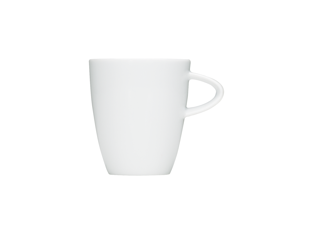 Bauscher, Enjoy - Tasse-Obere hoch, weiss, uni, 0,25 ltr.
