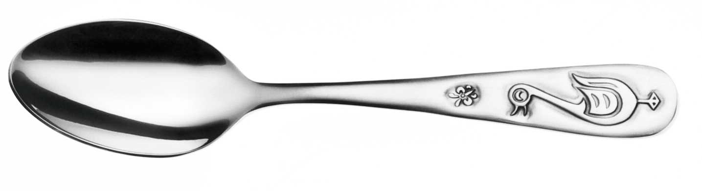 Picard & Wielpütz, Tiere 5991 - Kinderlöffel klein, mattiert, 116 mm