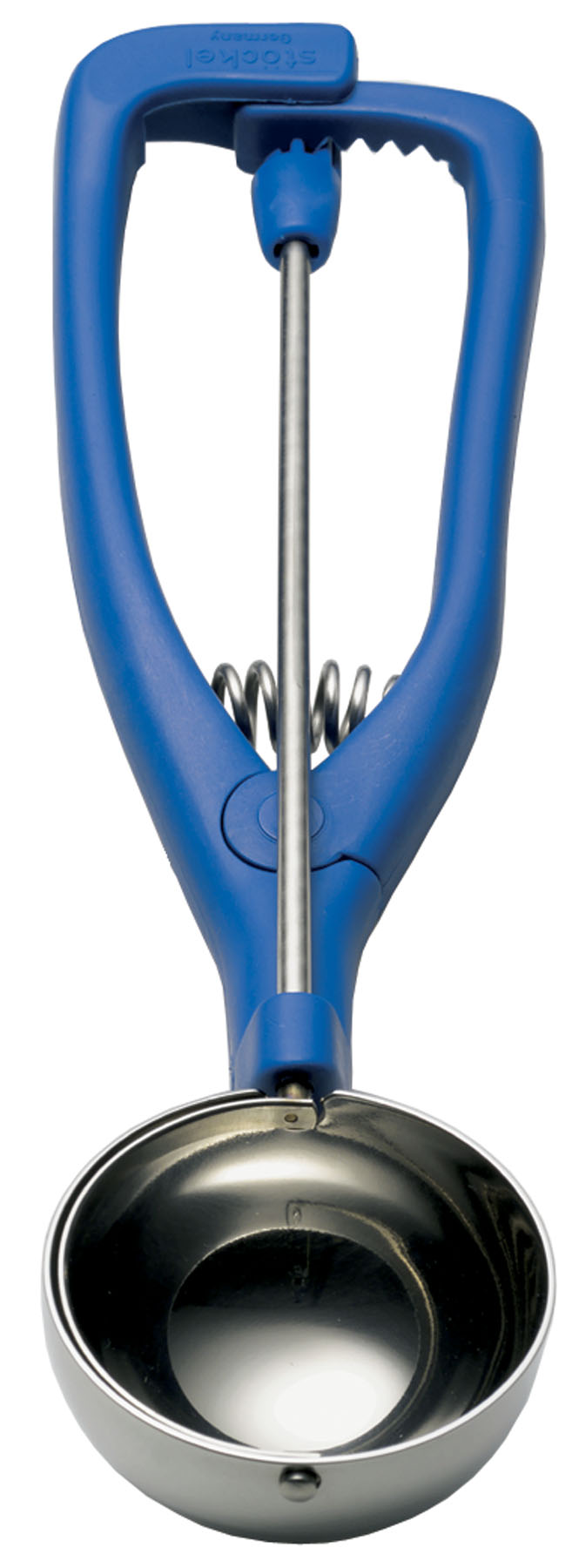 Eisportionierer rund - Modell K, Edelstahl, G: 1/60 ltr., I: 17 ml, D: 40 mm