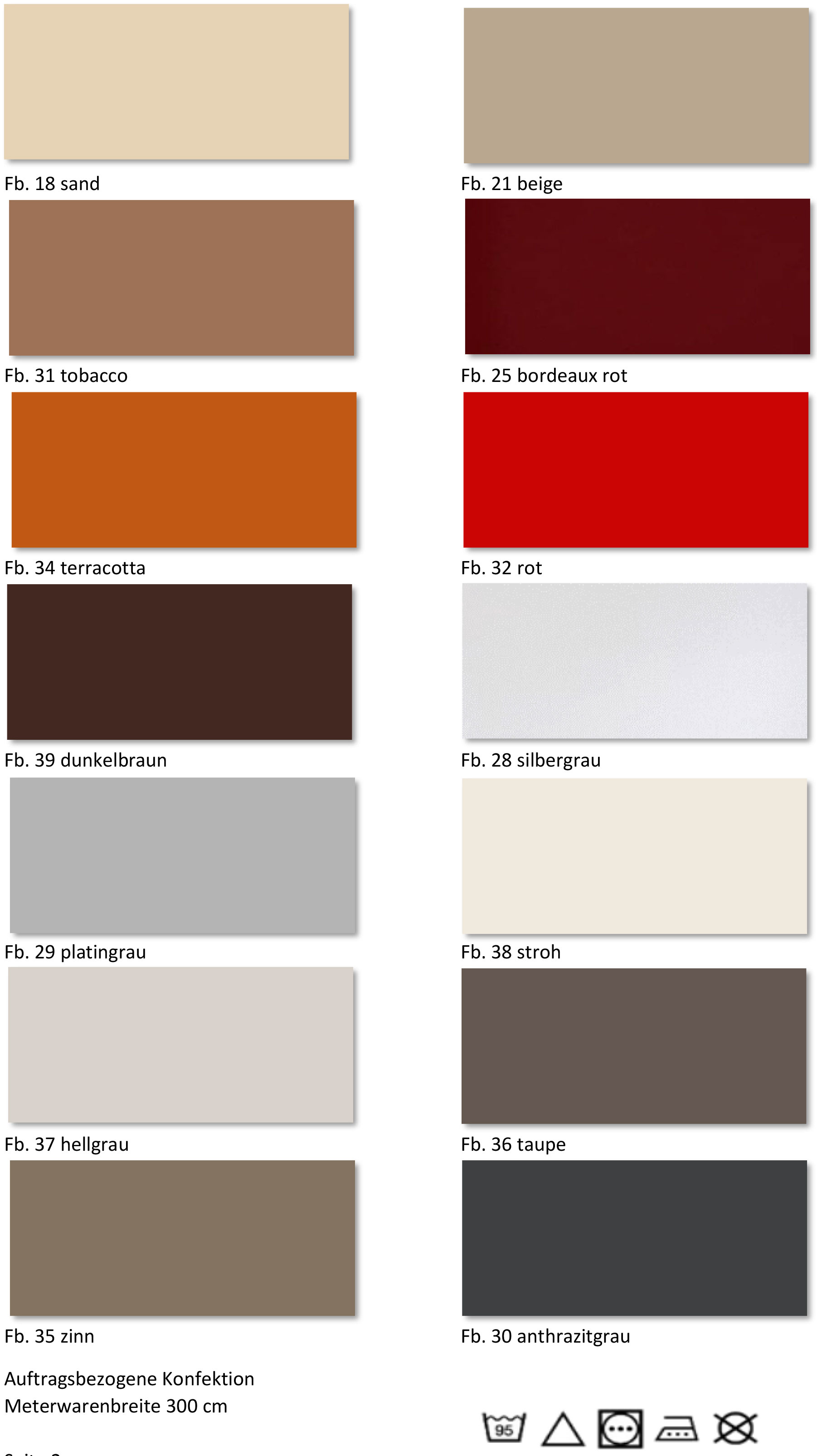 Serviette Heidelberg - Feinster Uni-Satin