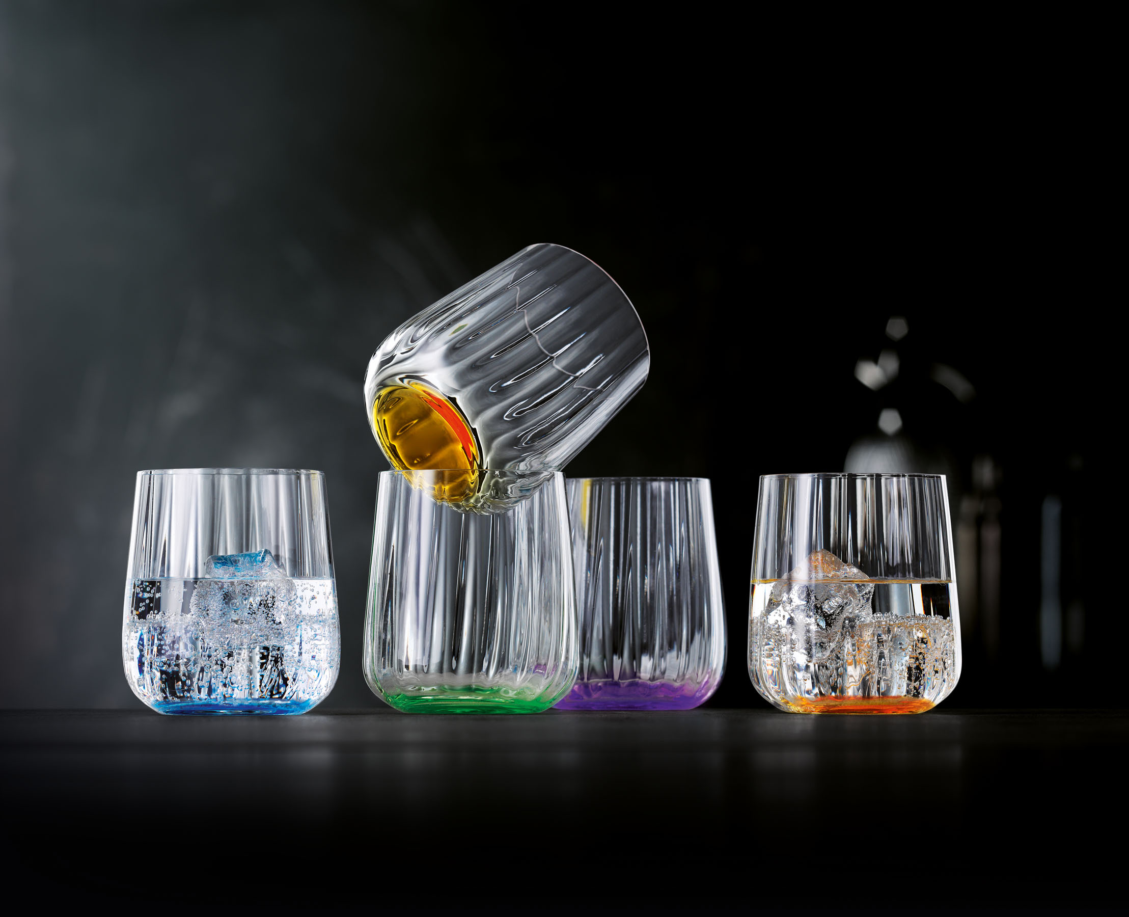 Spiegelau, Livestyle Color - Becher : Leaf, 2er-Set, Inhalt: 340 ml, D: 83 mm, H: 90 mm