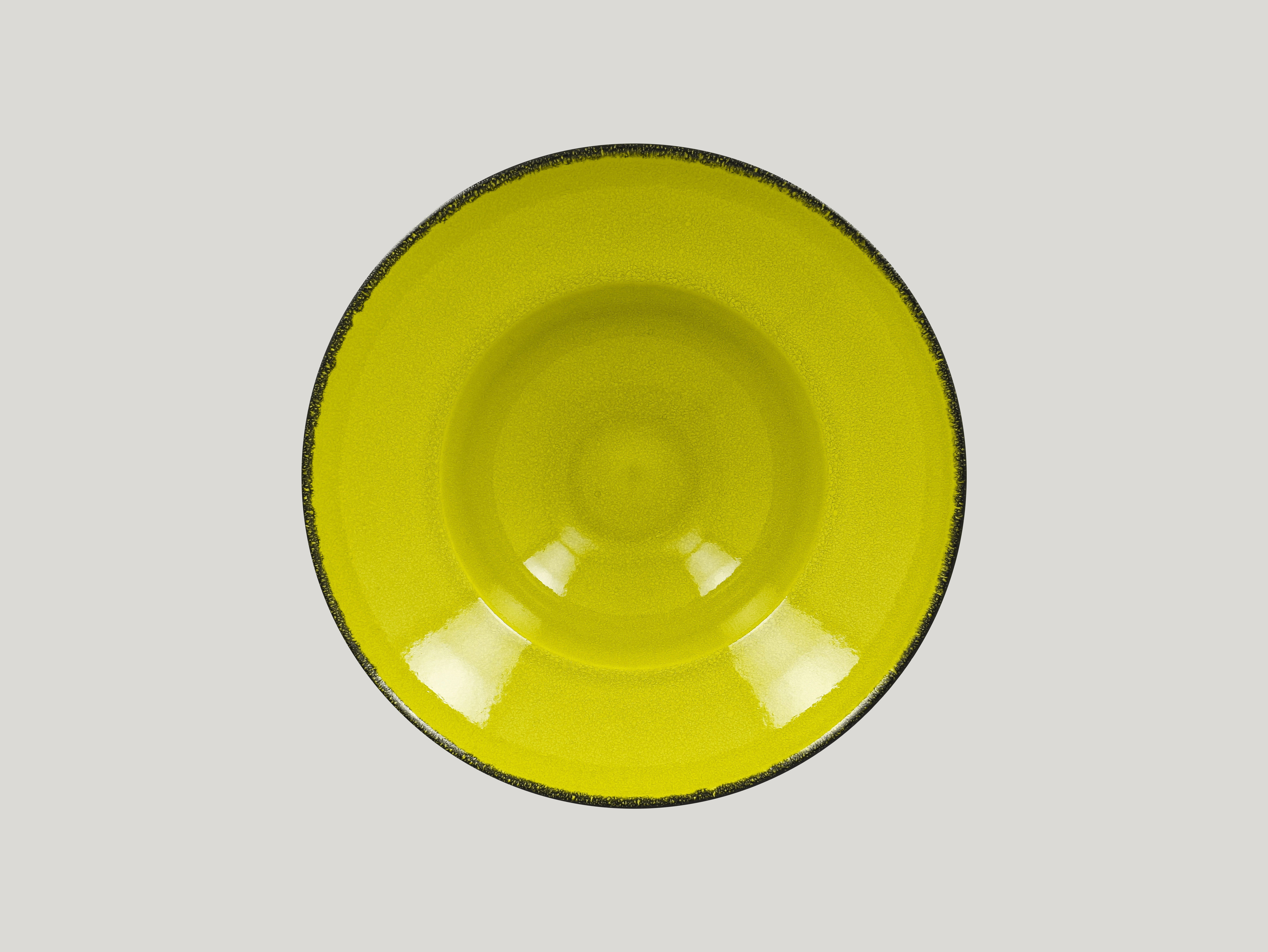 RAK, Fire : Green - Teller extra tief rund, 26,1 x 8,8 cm/ 0,50 ltr.