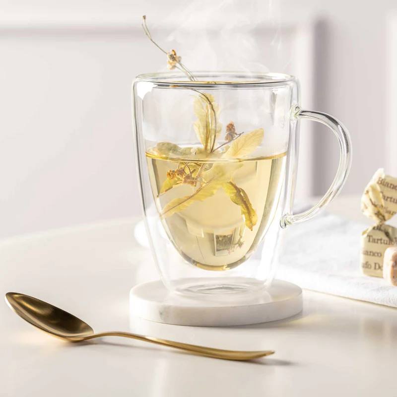 Leonardo, Duo : Kaffee-Tasse doppelwandig, Inhalt: 300 ml, D: 9 cm, H: 11 cm