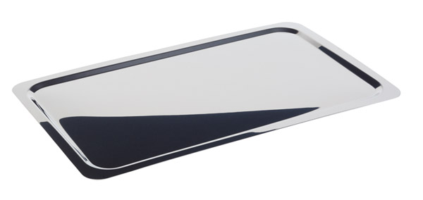 GN 1/1 Tablett PROFILINE 53 x 32,5 cm, H: 1 cm 18/10 Edelstahl poliert Materialdicke 0,8 mm