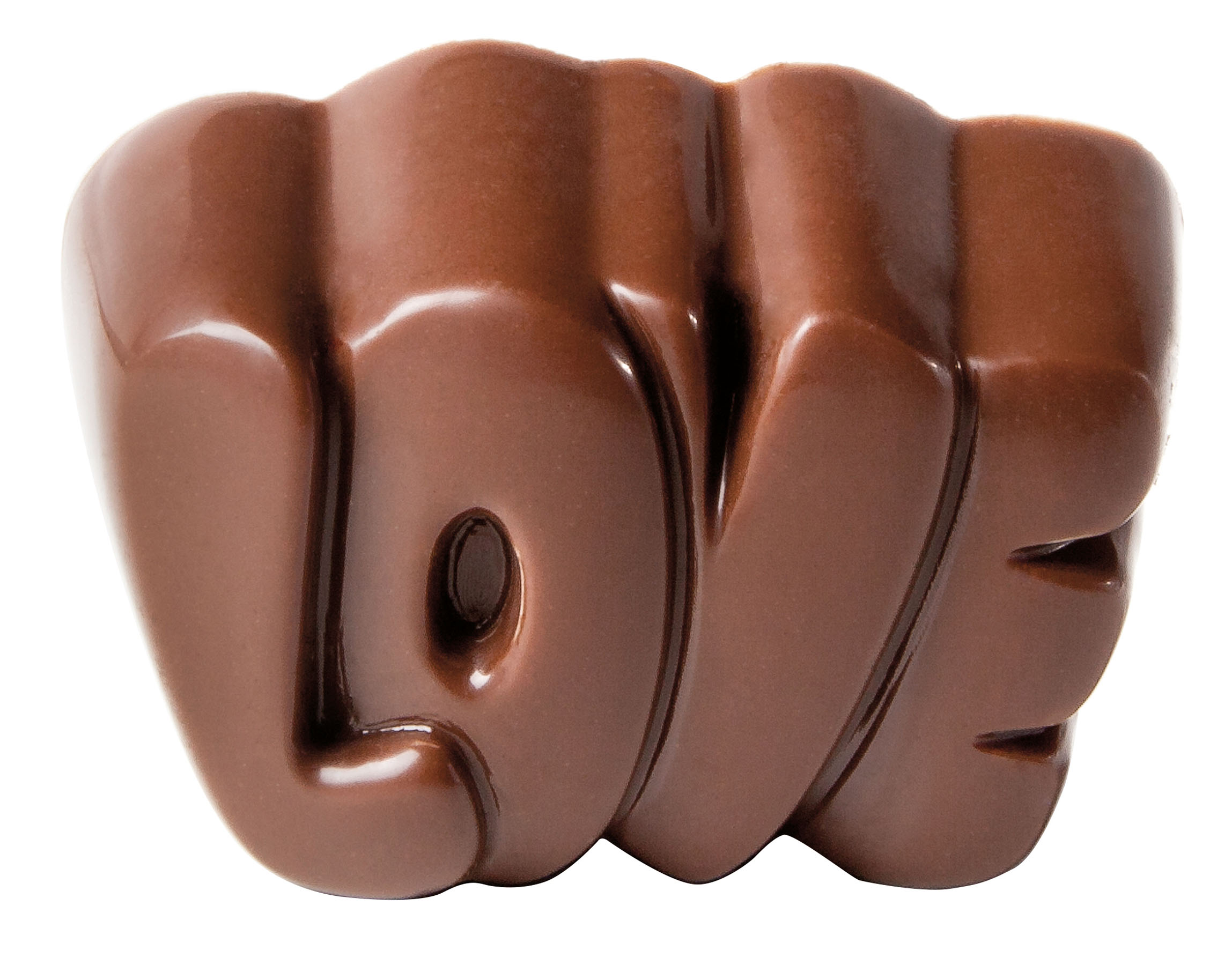 Schokoladen- Form Love, 275 x 135 mm, 3 x 8 Stück 33 x 22,5 x 16 mm